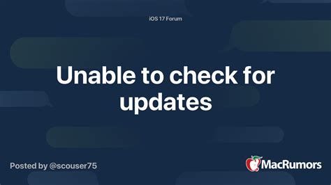 Image result for Unable to Check for Software Update
