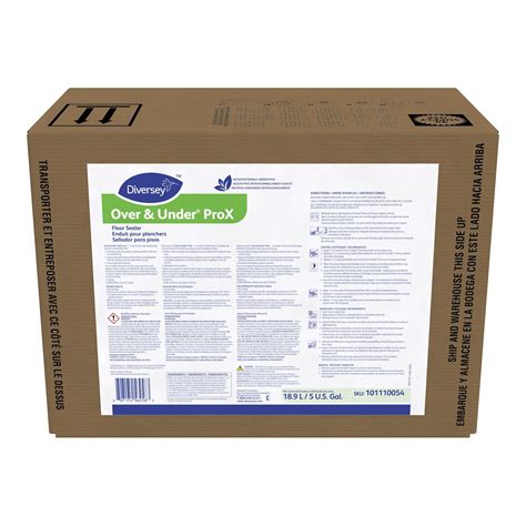 DIVERSEY, Box, 5 gal Container Size, Floor Sealer - 875X06|101110054 ...