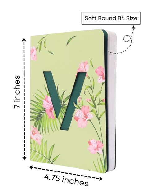 Initial V - Floral – DoodleCollection Store