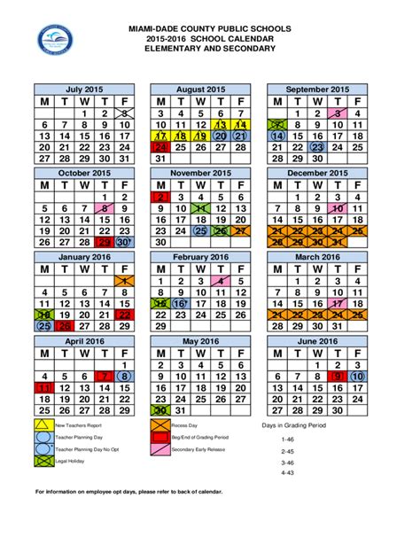 Dade County School Calendar 2024 - Schoolcalendars.net