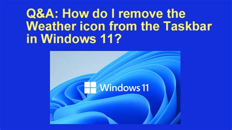 Remove Weather From Taskbar 的图像结果