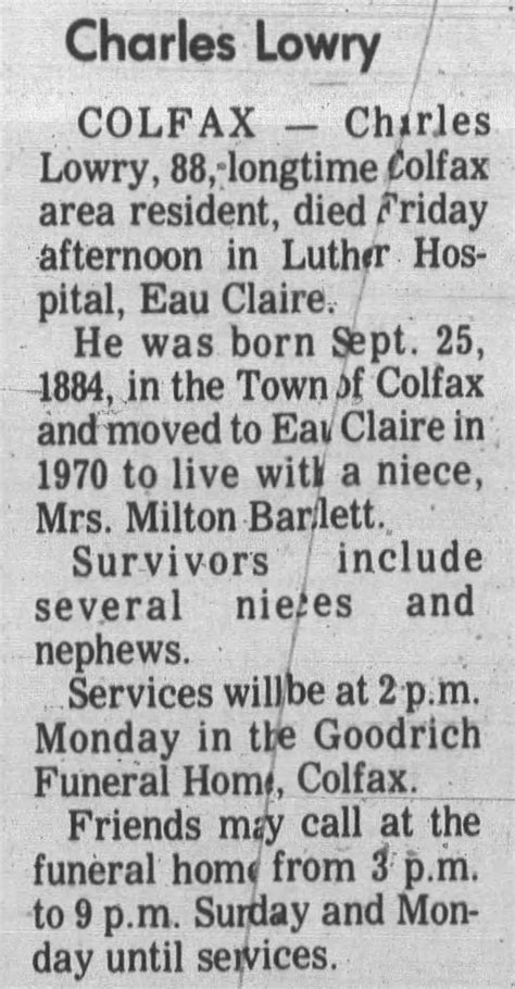 Eau Claire Leader Telegram Obituaries Eau Claire Wi