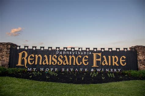 Mount Hope Estate announces revised schedule, including Pa. Renaissance ...