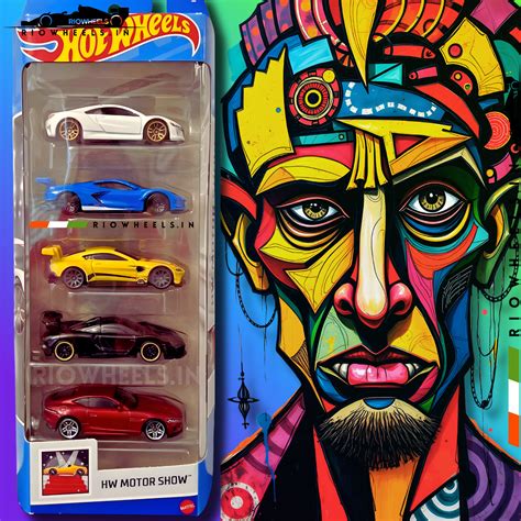 |1269/- || HW MOTOR SHOW || 5 PCS SET - HOT WHEELS – RIOWHEELS