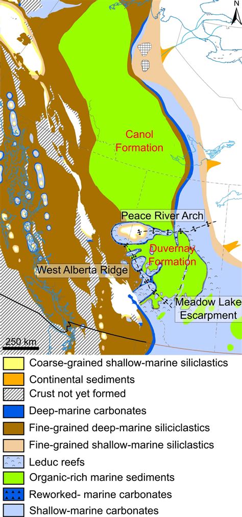 Depositional Environment Map 的图像结果