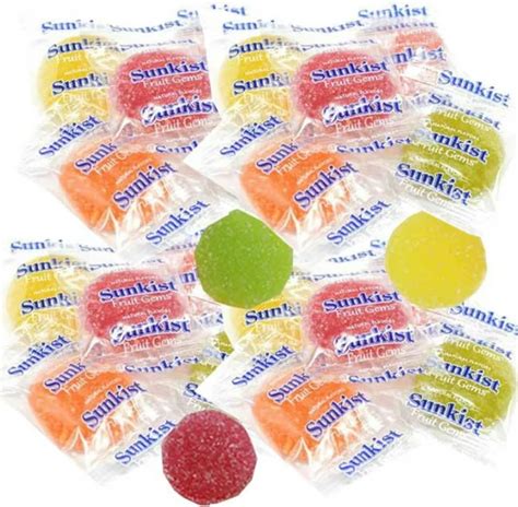 Amazon.com: Jelly Belly Sunkist® Fruit Gems (Individually Wrapped) - 2 ...