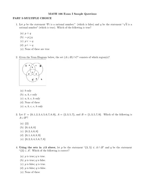 Image result for Multiple Choice Math Test