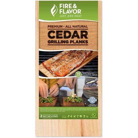 Fire & Flavor Cedar Grilling Plank Review - The Civil War