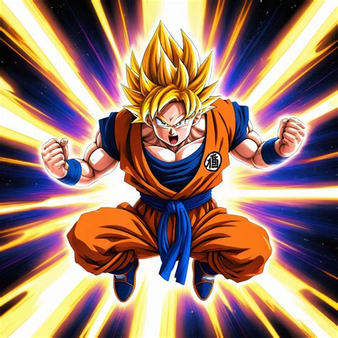goku powering up into white hair super saiyan god Prompts | Stable ...