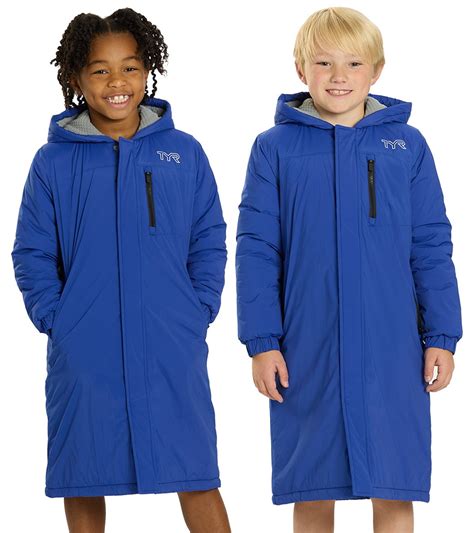 TYR Youth Unisex Hydrosphere Alliance Swim Parka | Swim2000