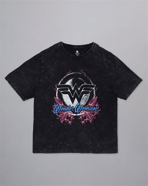 Wonder Woman Printed Regular Fit Tshirt For Women – Free Authority