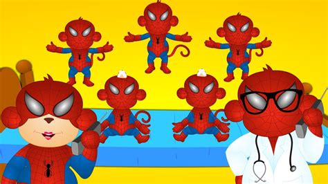 Five Little Monkeys Jumping On The Bed # Five Little (Monkeys ...