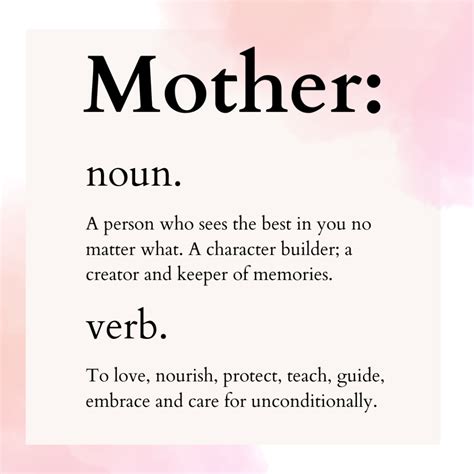 Mother: Noun, Adjective, Verb - MS Conversations