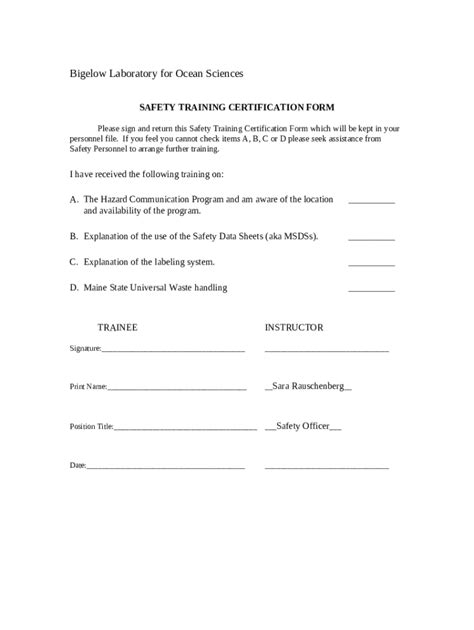 Image result for Machine Safety Operation Training Form