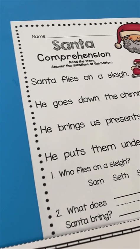 December Reading Worksheet 的图像结果