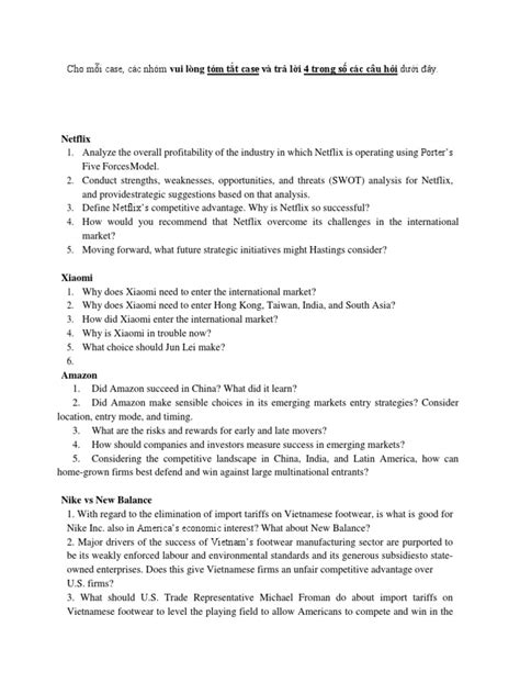 Image result for Case Study Example Question