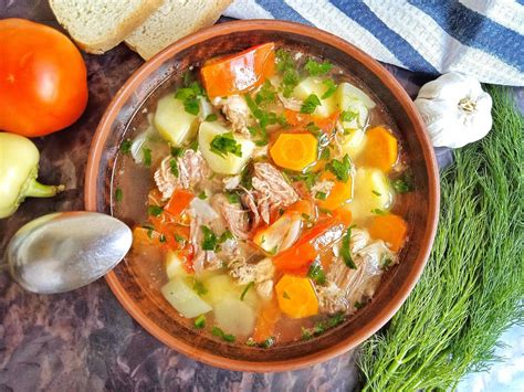 Шурпа из тушенки рецепт с фото пошагово - 1000.menu