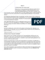 Image result for 7th Birthday Program Bam