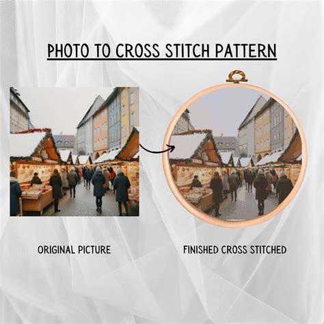 Custom Photo Cross Stitch Pattern: Personalized Portrait (digital ...