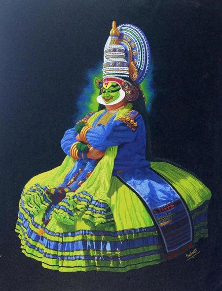 Capturing the Rhythm: Indian Dance Forms in Paintings – ArtZolo.com