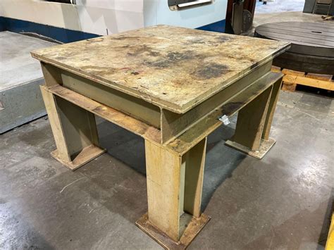 45” x 48” Heavy Duty Work Table with 1.5” Thick Top, Strong Base. See ...
