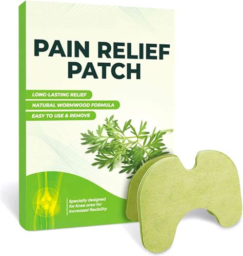Wellknee Pain Relief Patch for Knee,Relieve Knee Pain in Minutes ...