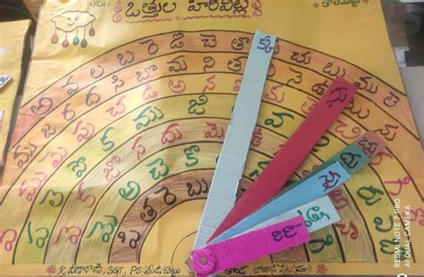 Telugu TLM prepared by Teachers and Students