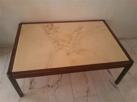 Edler Couchtisch in Rio Palisander Platte Marmor in Neckarsulm | Möbel ...