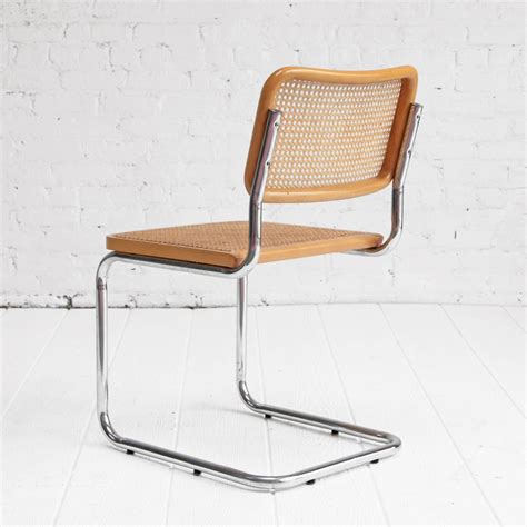Marcel Breuer 'Cesca' Chairs Chrome and Cane Dining Chairs at 1stdibs