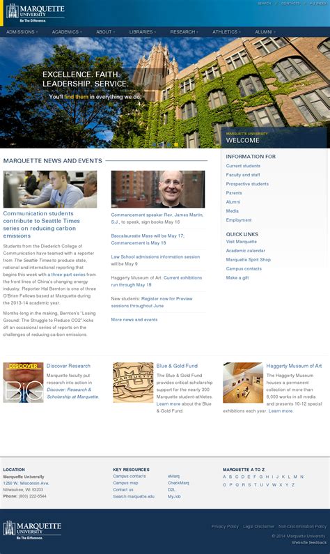 Marquette University Calendar - prntbl.concejomunicipaldechinu.gov.co