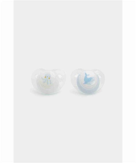 Mothercare Octopus and Whale Soothers - Pack of 2 - Blue