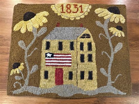 Rug Hooking Patterns 的图像结果