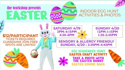 Indoor Easter Egg Hunt & Activities, 1120 Huffman Road, Ste 11 ...