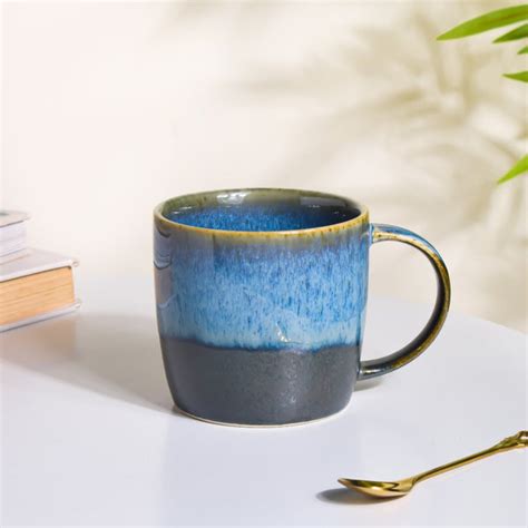 Sapphire Ceramic Cup Blue 300 ml