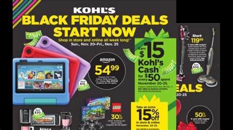 Kohl's Black Friday Ad Is Packed With Deals on Electronics | PCMag