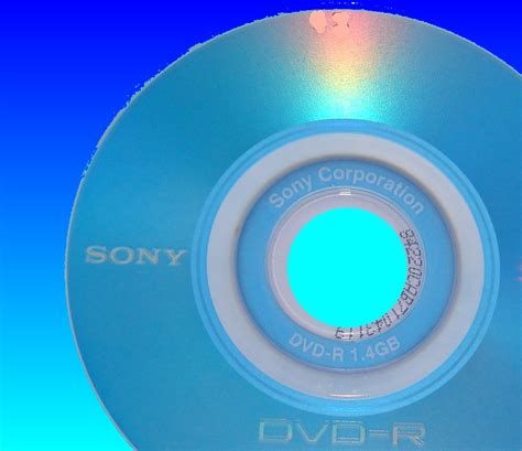 Sony DVD-R 的图像结果