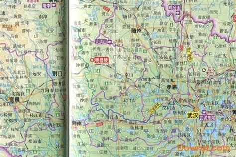 湖北省地形地势图免费版下载-湖北省地形地图全图高清版下载绿色版-当易网