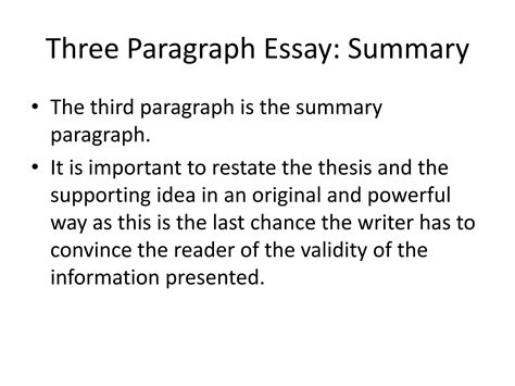Image result for 3 Paragraph Essay Example