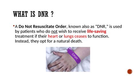 What Does Dnr Mean