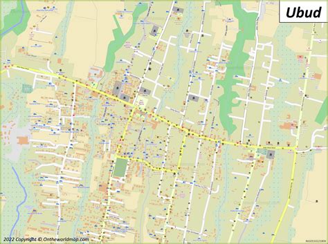 Ubud Map | Bali, Indonesia | Discover Ubud with Detailed Maps