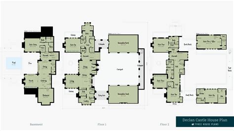 Real Castle Blueprints Castle Floor Plan Hi Res Stock Photography And