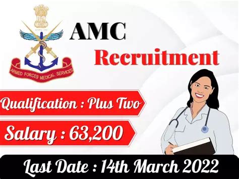 AMC Recruitment 2022; 47 Vacancies of Chowkidar, Cook, LDC, Barber ...