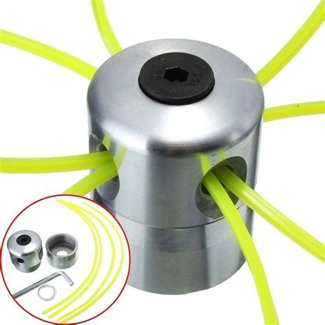 Drizzle India Weed Trimmer Head, Aluminum Grass Trimmer Head with 4 ...