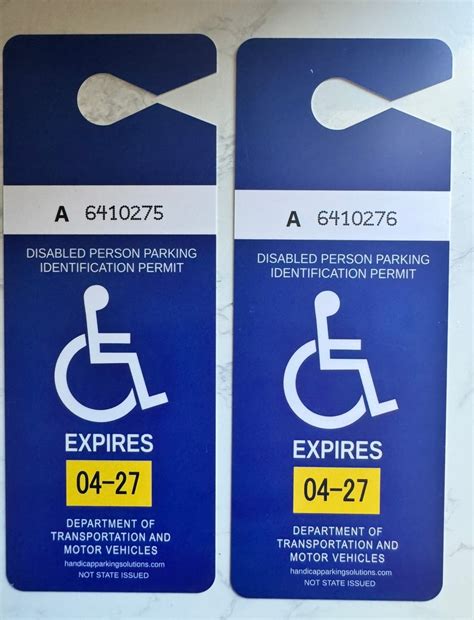 2 Handicap Parking Permits – Handicap Parking Solutions