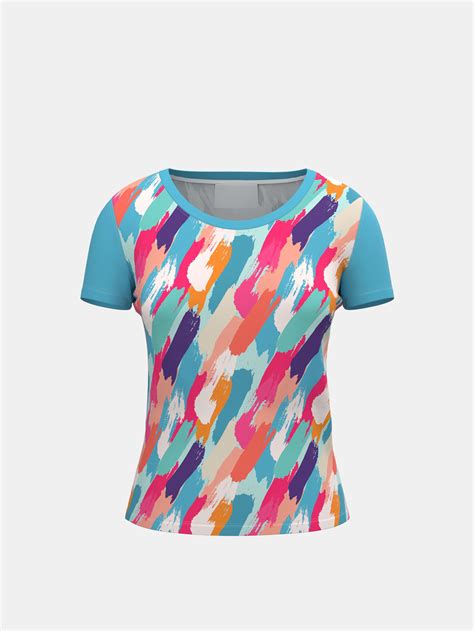 Design Custom Scoop Neck T-Shirts for Women. Handmade