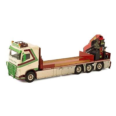 FloZ Volvo FH4 8X4 Flat Bed Truck Model with PALFINGER PK India | Ubuy