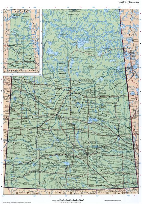Map of Saskatchewan province Canada format jpg pdf with cities and towns