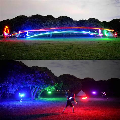 Buy TOSY 36 and 360 LEDs Flying Disc - Extremely Bright, Smart Modes ...