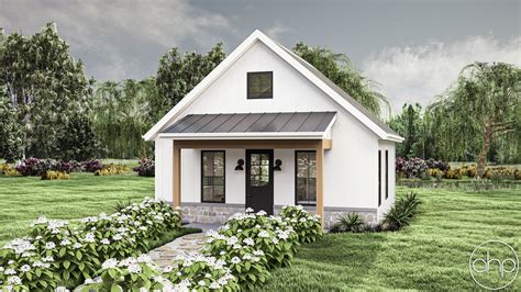 Modern Farmhouse Style ADU House Plan | Wildwood