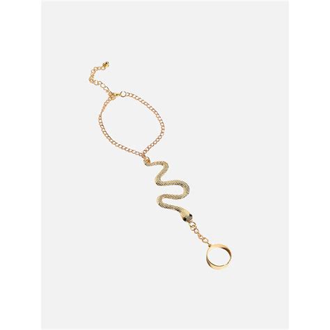 Buy SOHI Gold-Plated Hand Harness Online